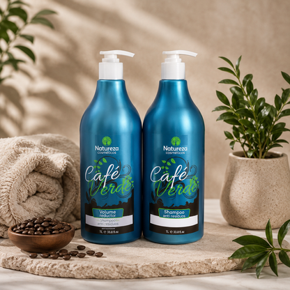 Kit Lissage CAFE VERDE NATUREZA Cosmeticos - permanent