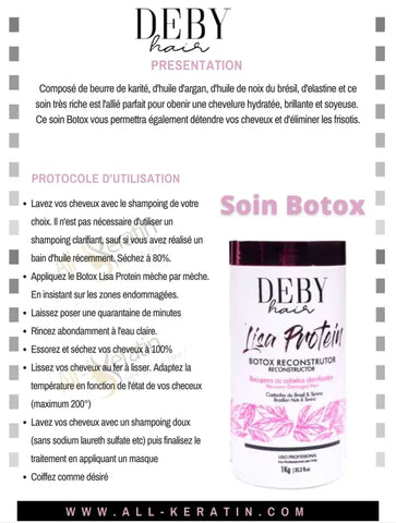 Mode d’emploi Lisa Protein