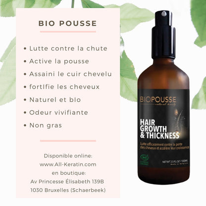 Lot de 2 Bio Pousse - Anti-chute et accélérateur de pousse