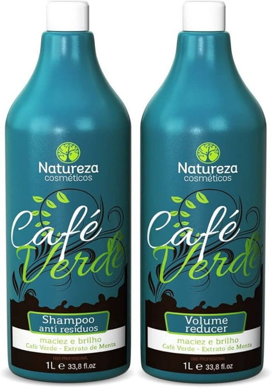 Kit Lissage CAFE VERDE NATUREZA Cosmeticos - permanent