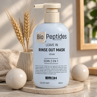 Biopeptides Leave-in / Rinse Out Mask - Em2h 300 ml - Soin réparateur 2 en 1 vegan